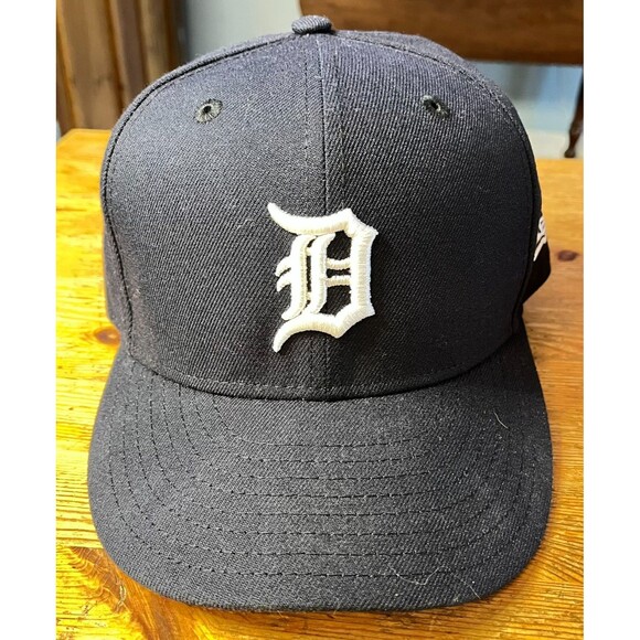 Detroit Tigers New Era Hat Home Cap 59Fifty Fitted 7 1/4 MLB On Field Authentic - Picture 1 of 8
